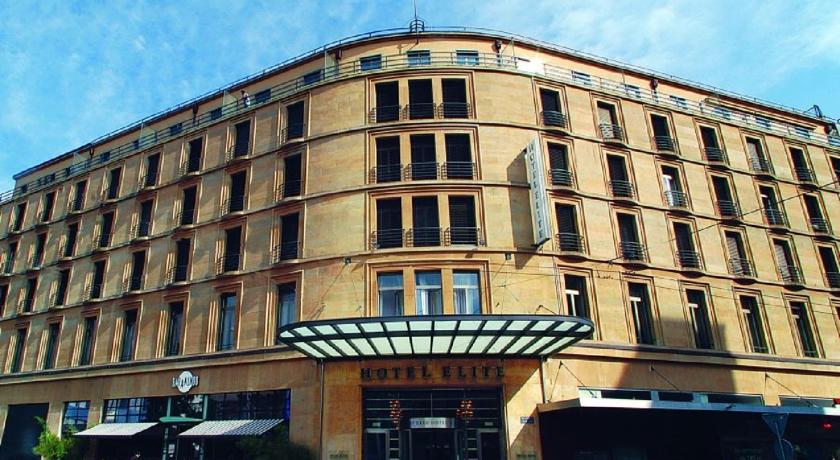 Art Deco Hotel Elite Biel Exterior photo