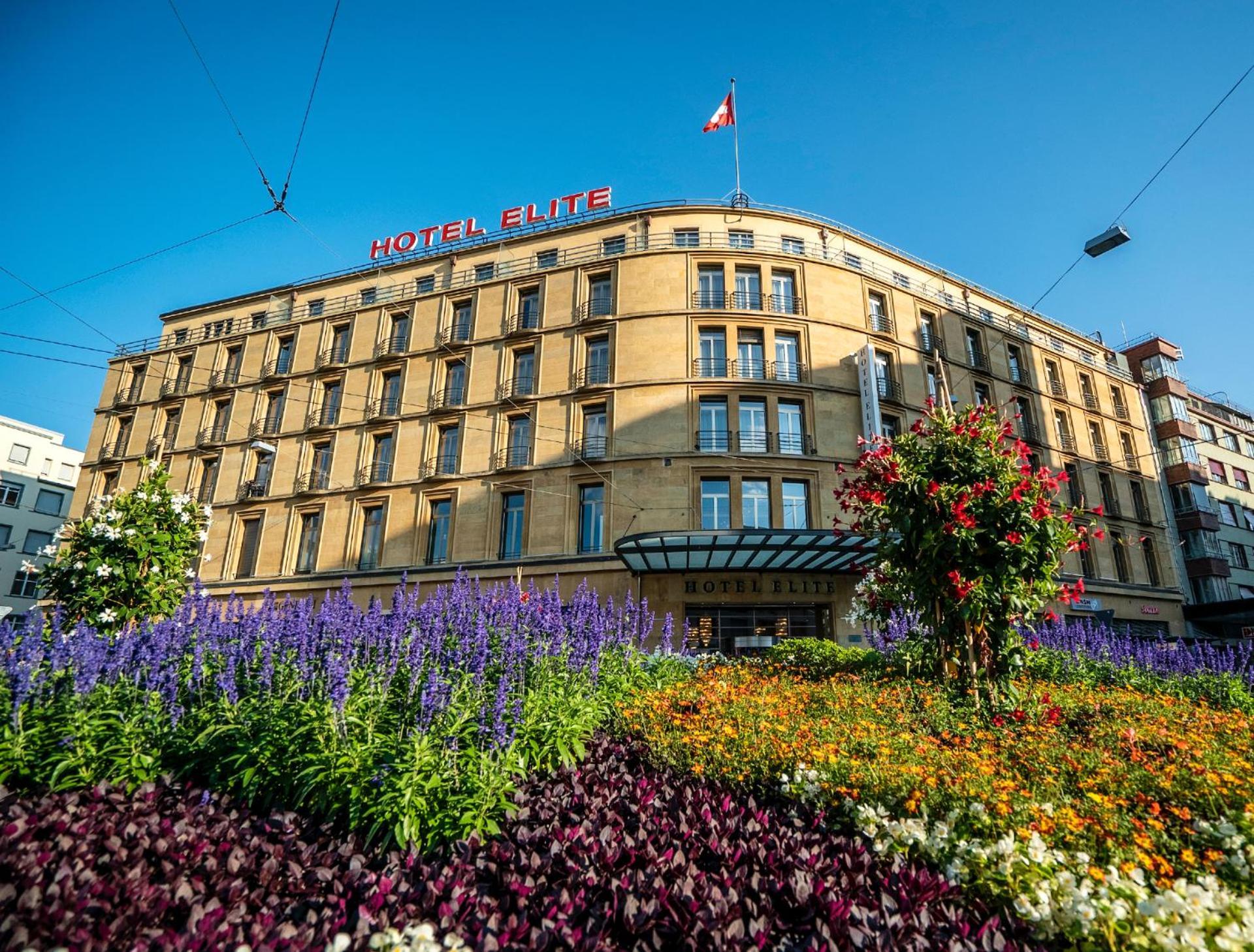 Art Deco Hotel Elite Biel Exterior photo