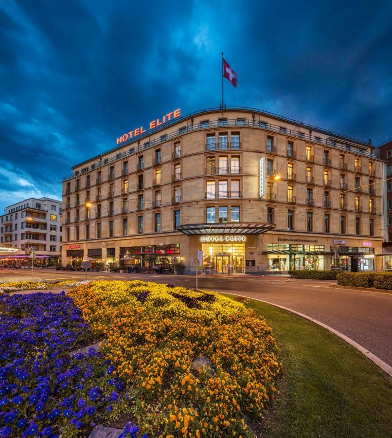 Art Deco Hotel Elite Biel Exterior photo